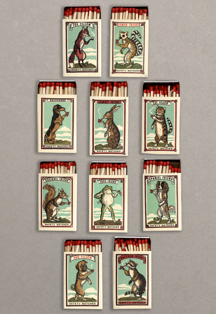 Delightful Characters Matchboxes