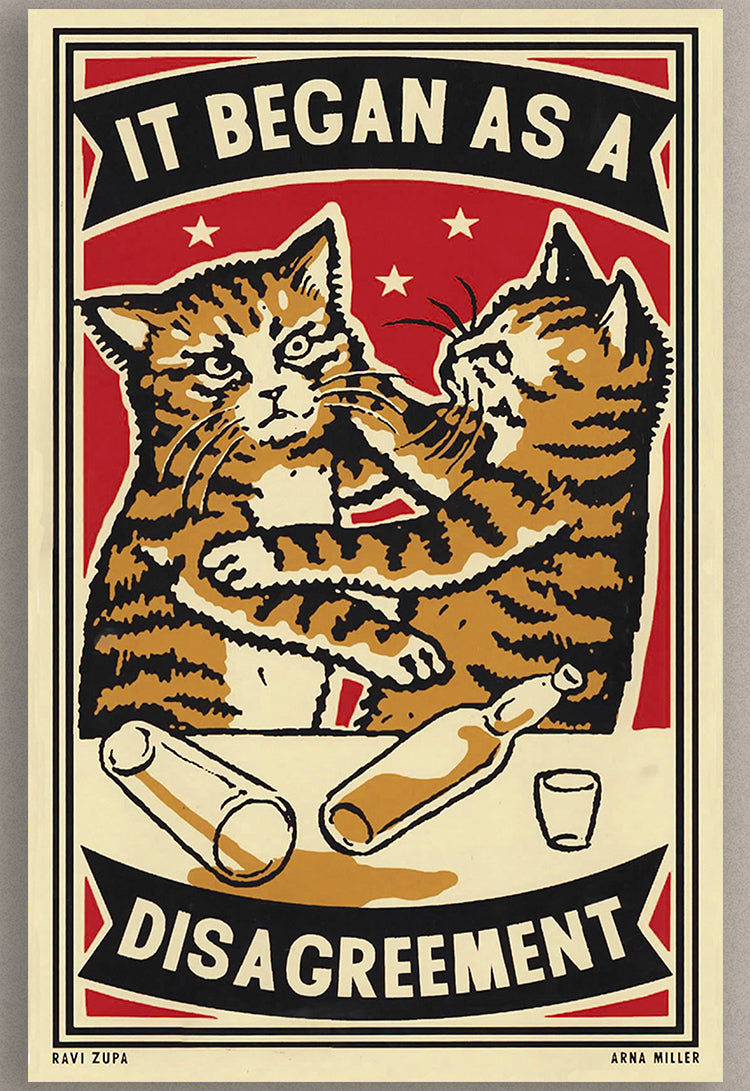 Disagreement Print