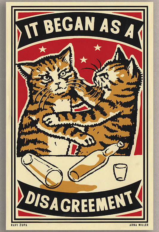 Disagreement Print