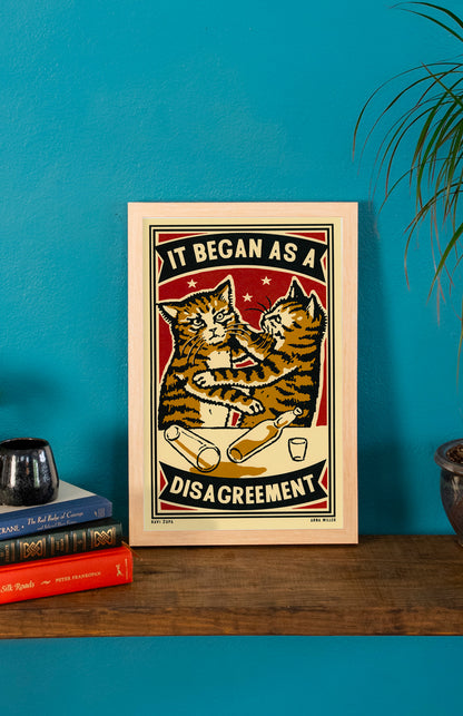 Disagreement Print