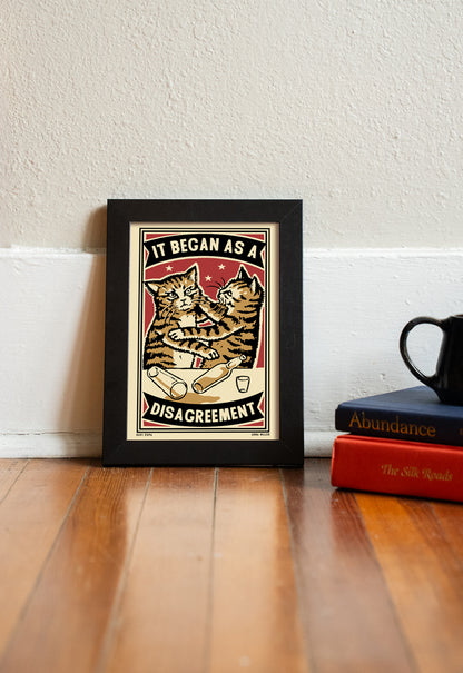 Disagreement Print