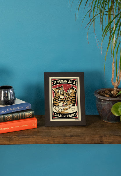 Disagreement Print