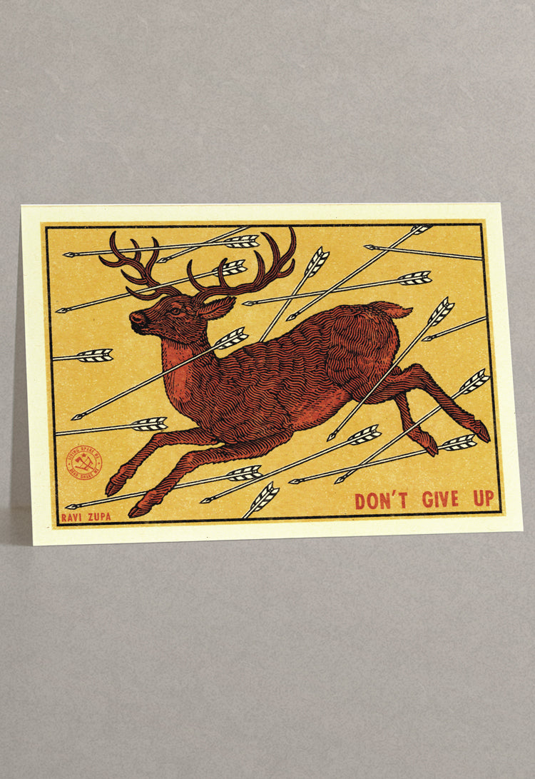 Don't Give Up Greeting Card
