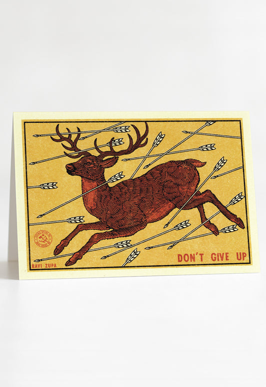Don't Give Up Greeting Card