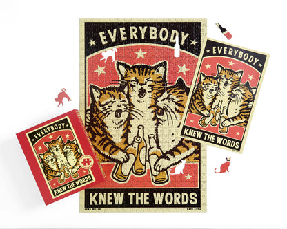 Knew The Words Puzzle