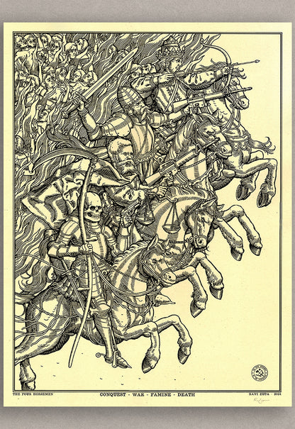 Four Horsemen Print