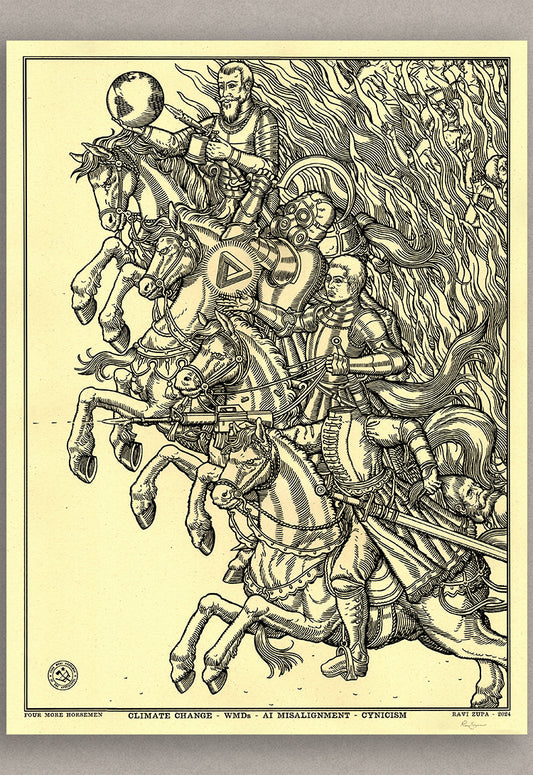 Four More Horsemen Print