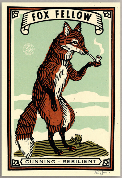 Fox Fellow Print