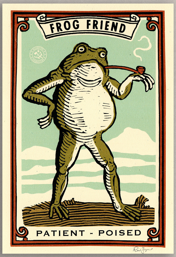 Frog Friend Print