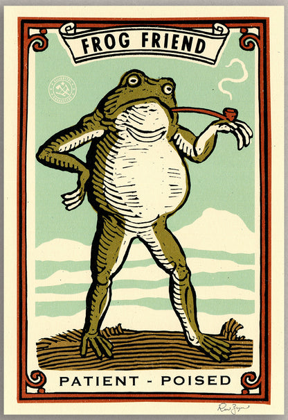 Frog Friend Print