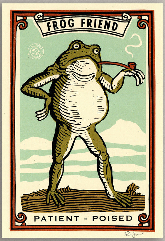 Frog Friend Print