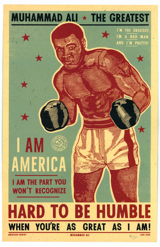 Hard to Be Humble Print