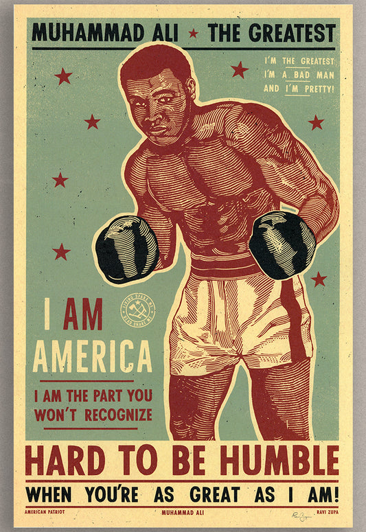Hard to Be Humble Print