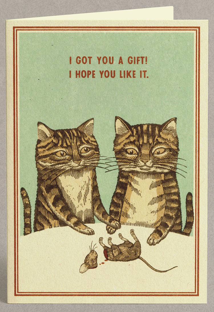 I Hope You Like It Greeting Card