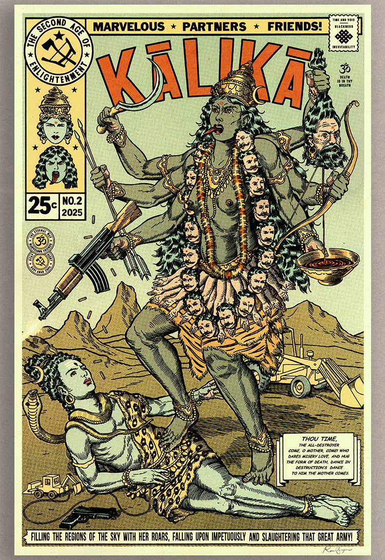 Kalika Comic Print