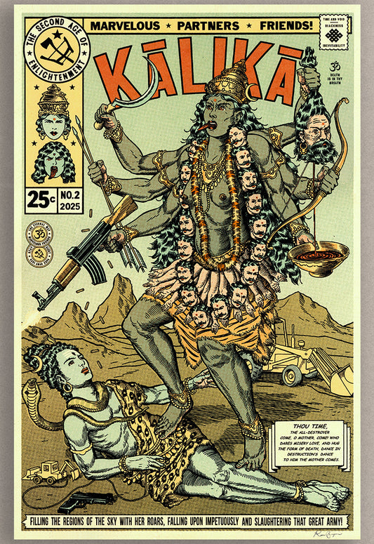 Kalika Comic Print