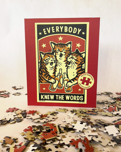 Knew The Words Puzzle