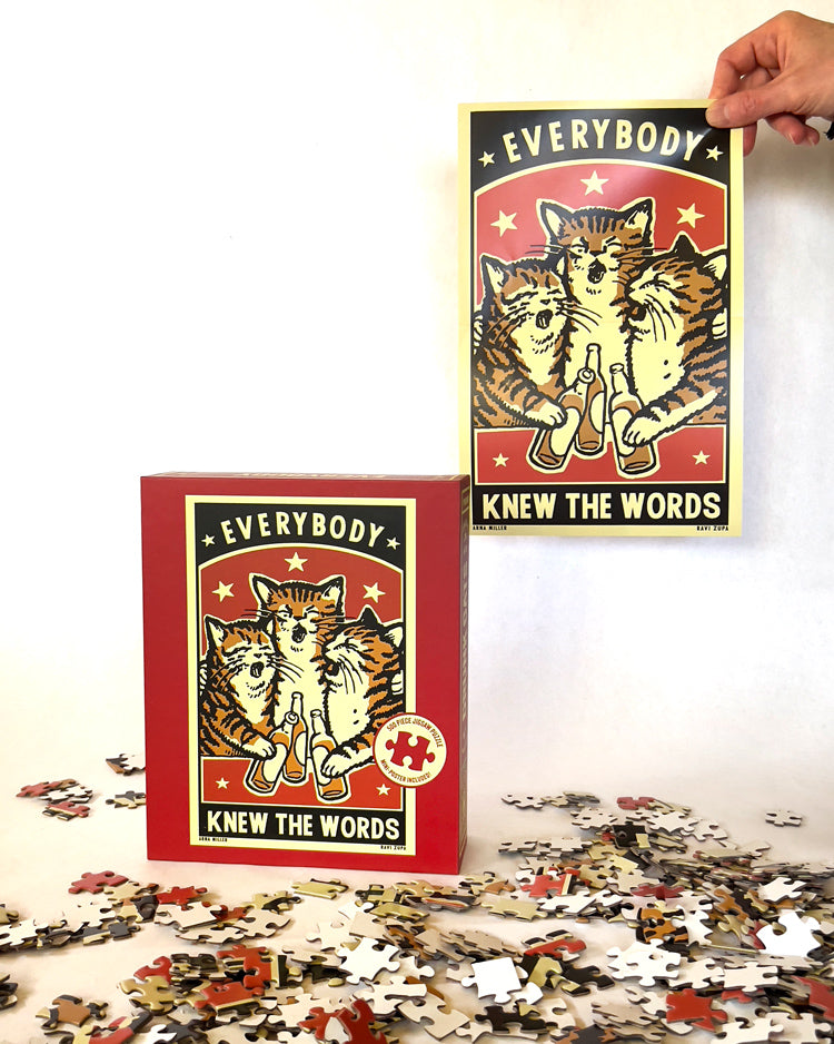 Knew The Words Puzzle