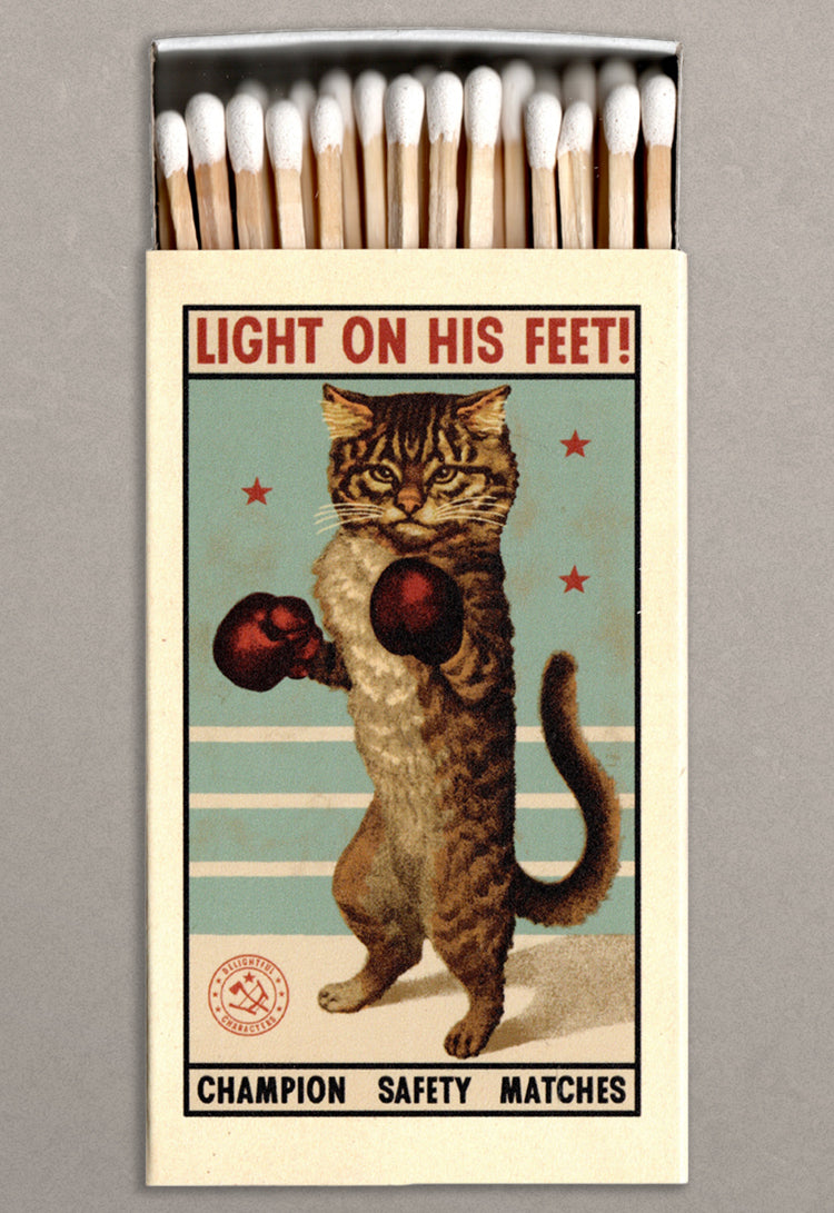 Light on His Feet Matchbox