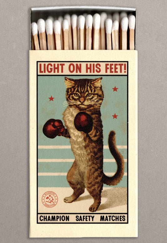 Light on His Feet Matchbox