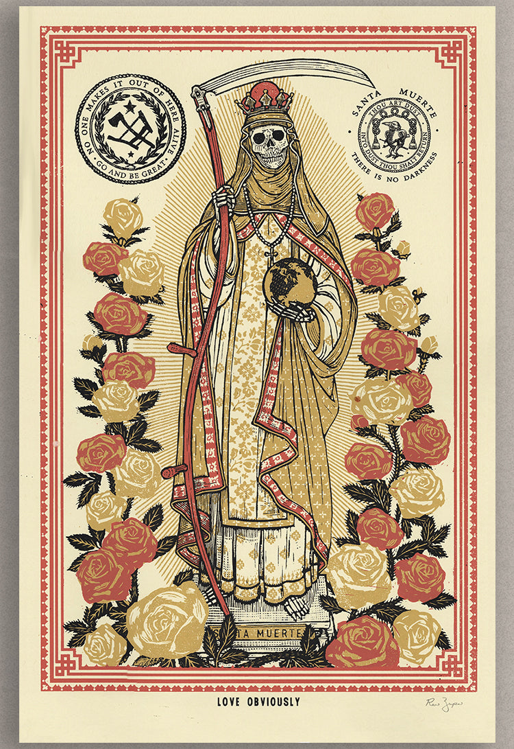 Love Obviously, Go and Be Great 11"x17" Print