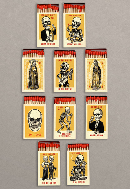Memento Vitae Matchboxes