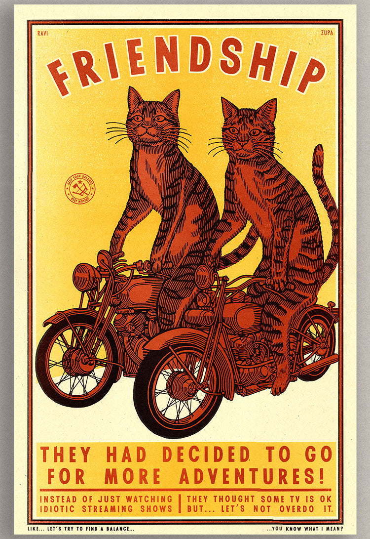 More Adventures Print