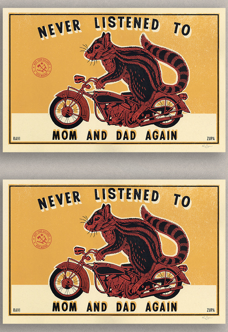 Never Listened Print