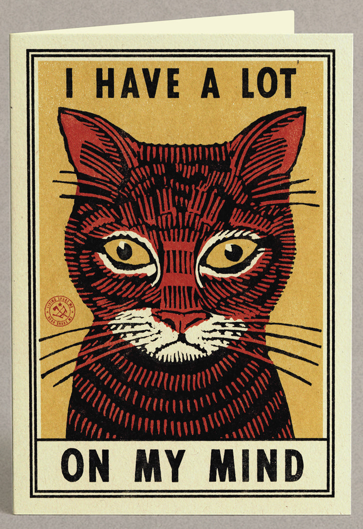 On My Mind Greeting Card