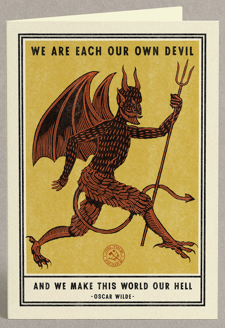 Our Own Devil Greeting Card