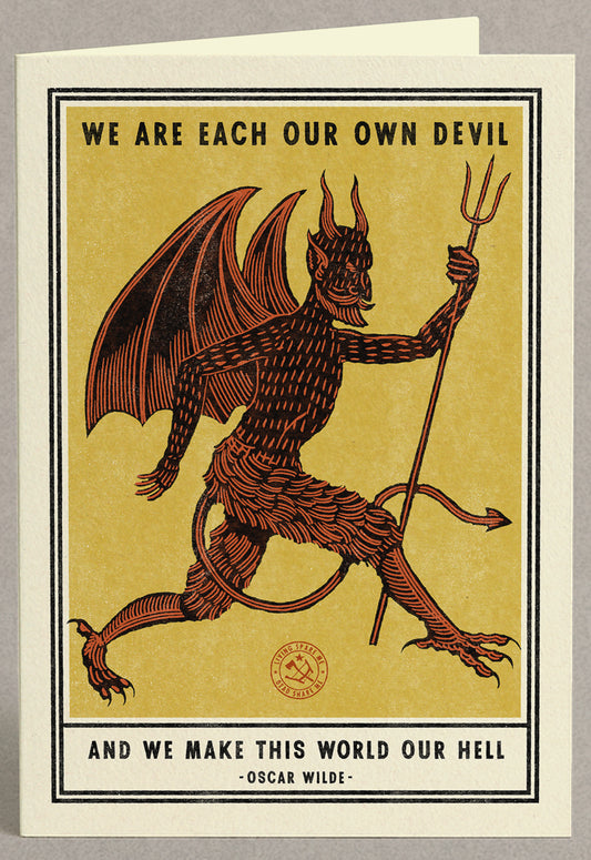 Our Own Devil Greeting Card