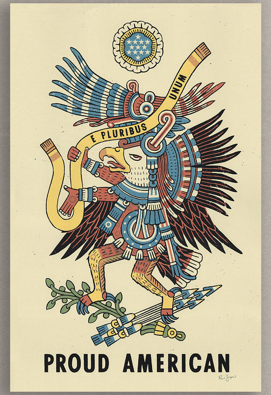 Proud American Print