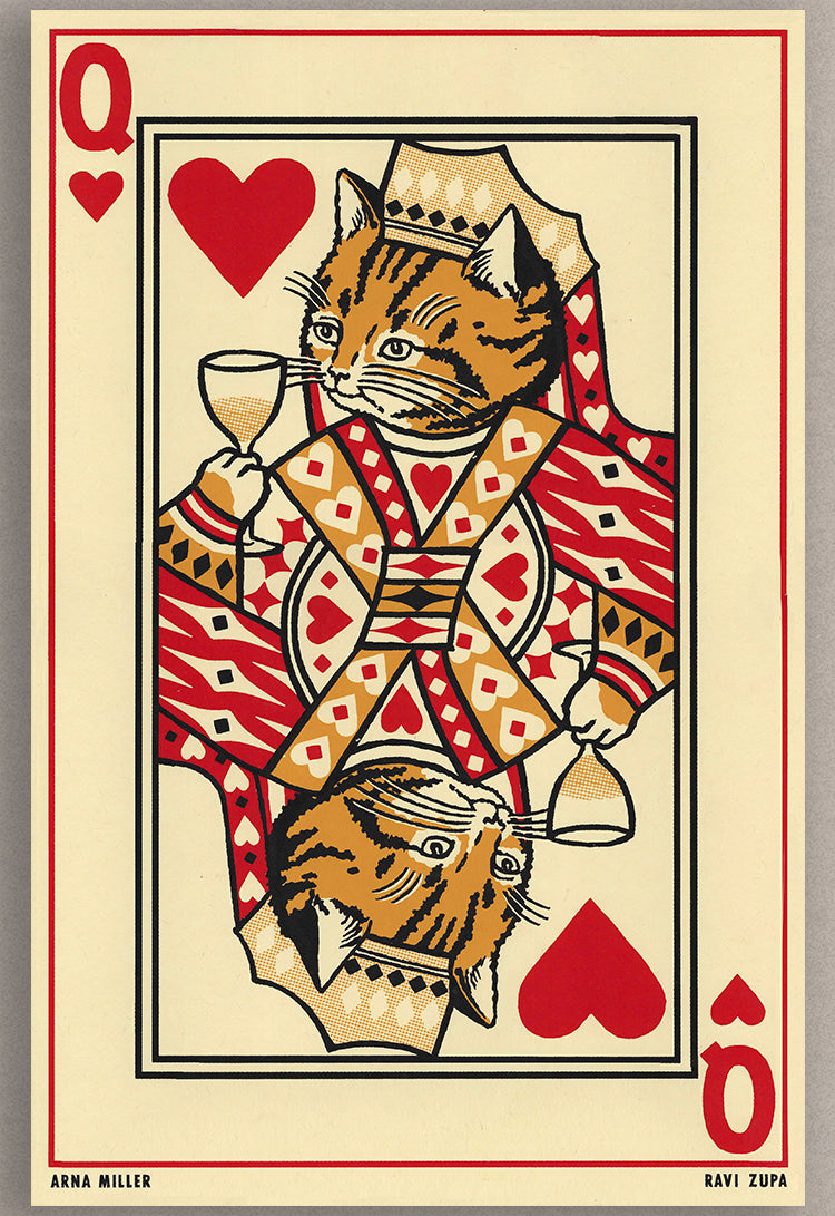 Queen of Hearts Print