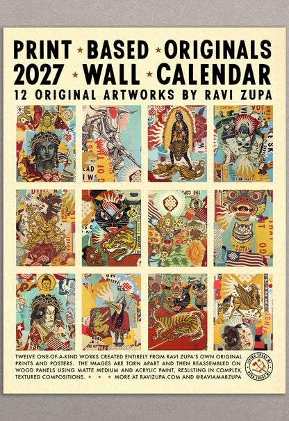 COMING SOON! Ravi Zupa PBO 2027 Calendar