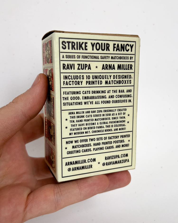 Strike Your Fancy Matchboxes