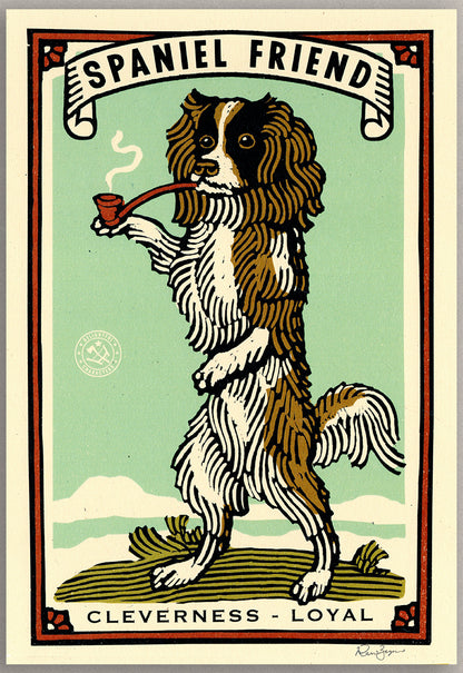 Spaniel Friend Print