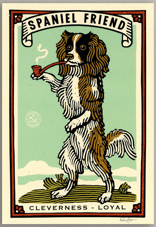 Spaniel Friend Print