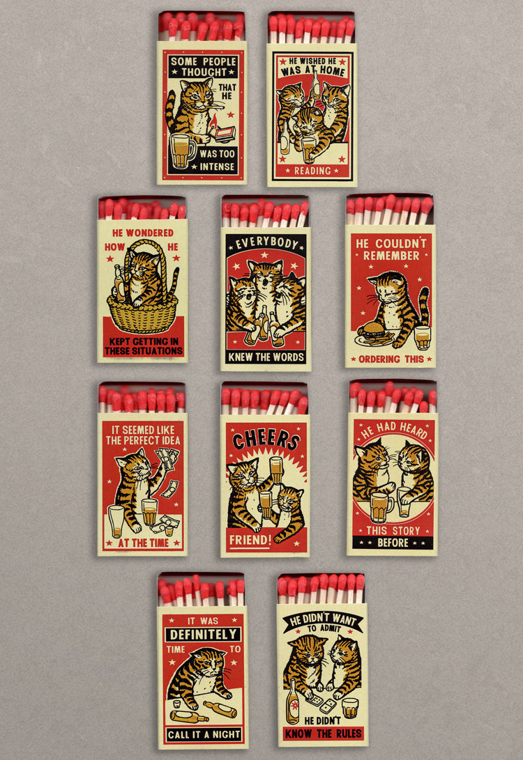 Strike Your Fancy Matchboxes