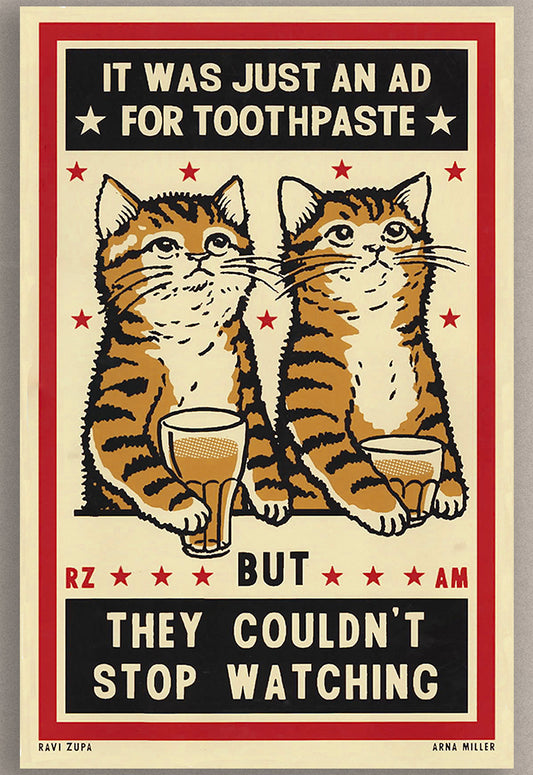 Toothpaste Ad Print