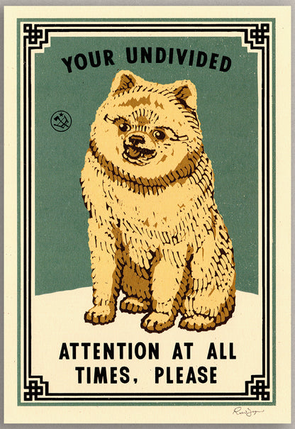 Undivided Attention Print