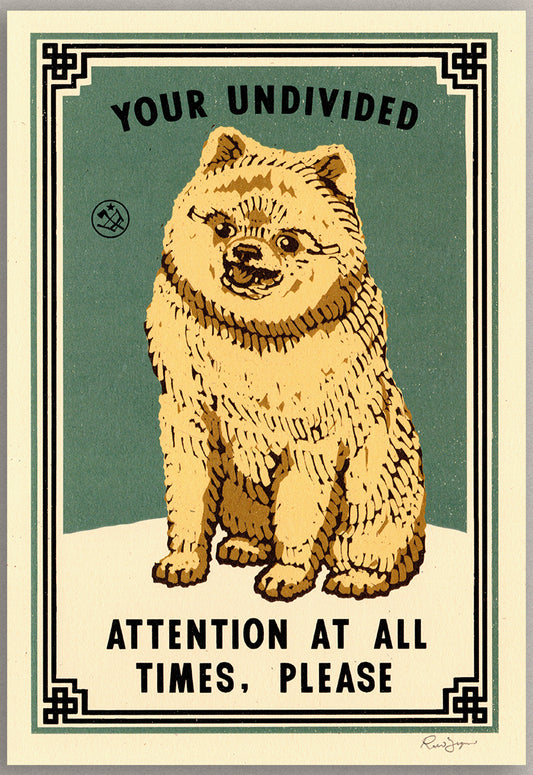 Undivided Attention Print