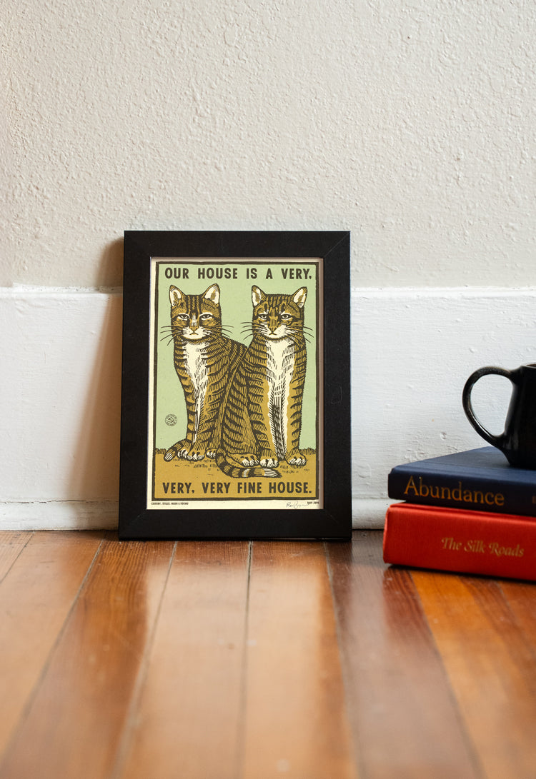 Very Fine House Print