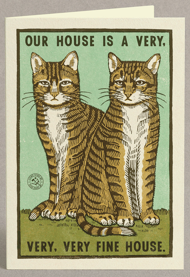 Very Fine House Greeting Card