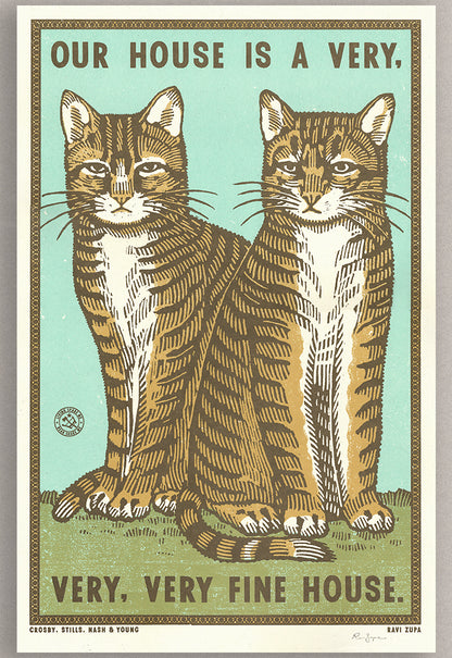 Very Fine House Print