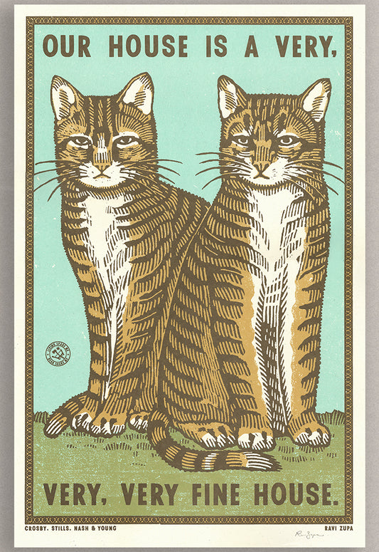 Very Fine House Print