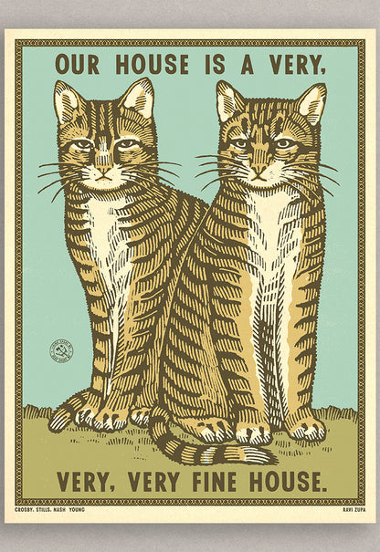 Very Fine House Print