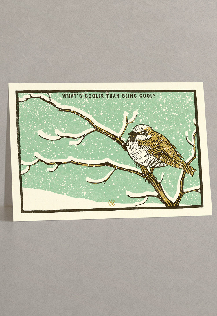 What's Cooler Greeting Card