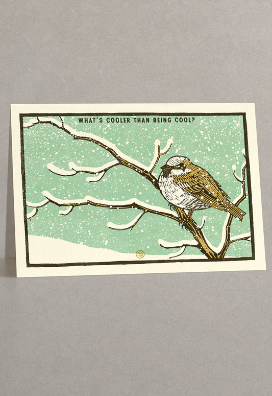 What's Cooler Greeting Card