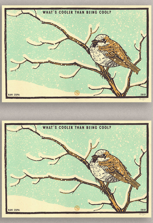 What's Cooler Print