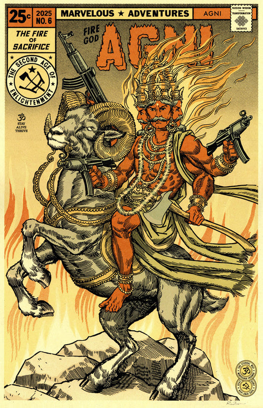 Agni Comic Print